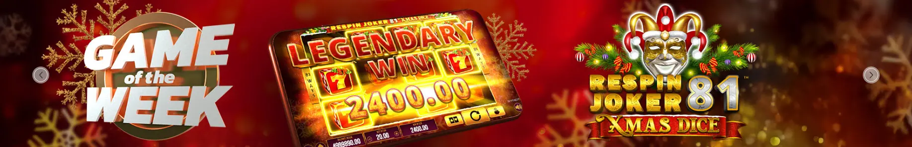 Vittoria leggendaria GOLDENVEGAS CASINO